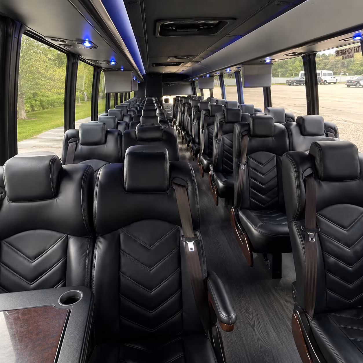 birthday dinner and club night buses through doral and brickell