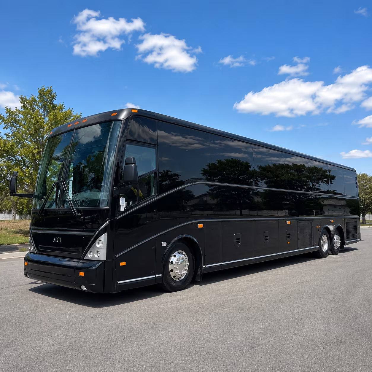 charter buses for airport transfers between mia and doral conference hotels