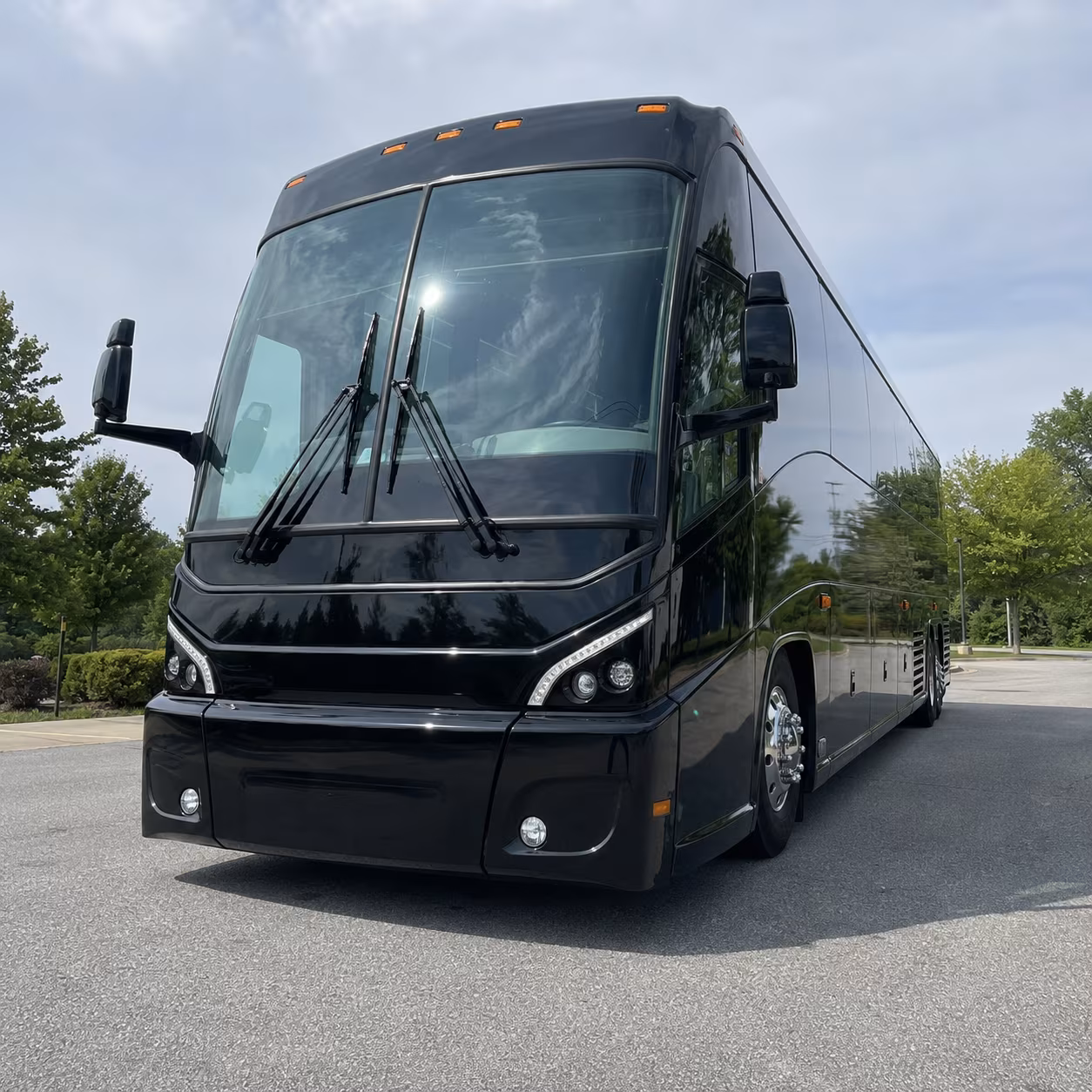 charter buses for doral high school prom groups