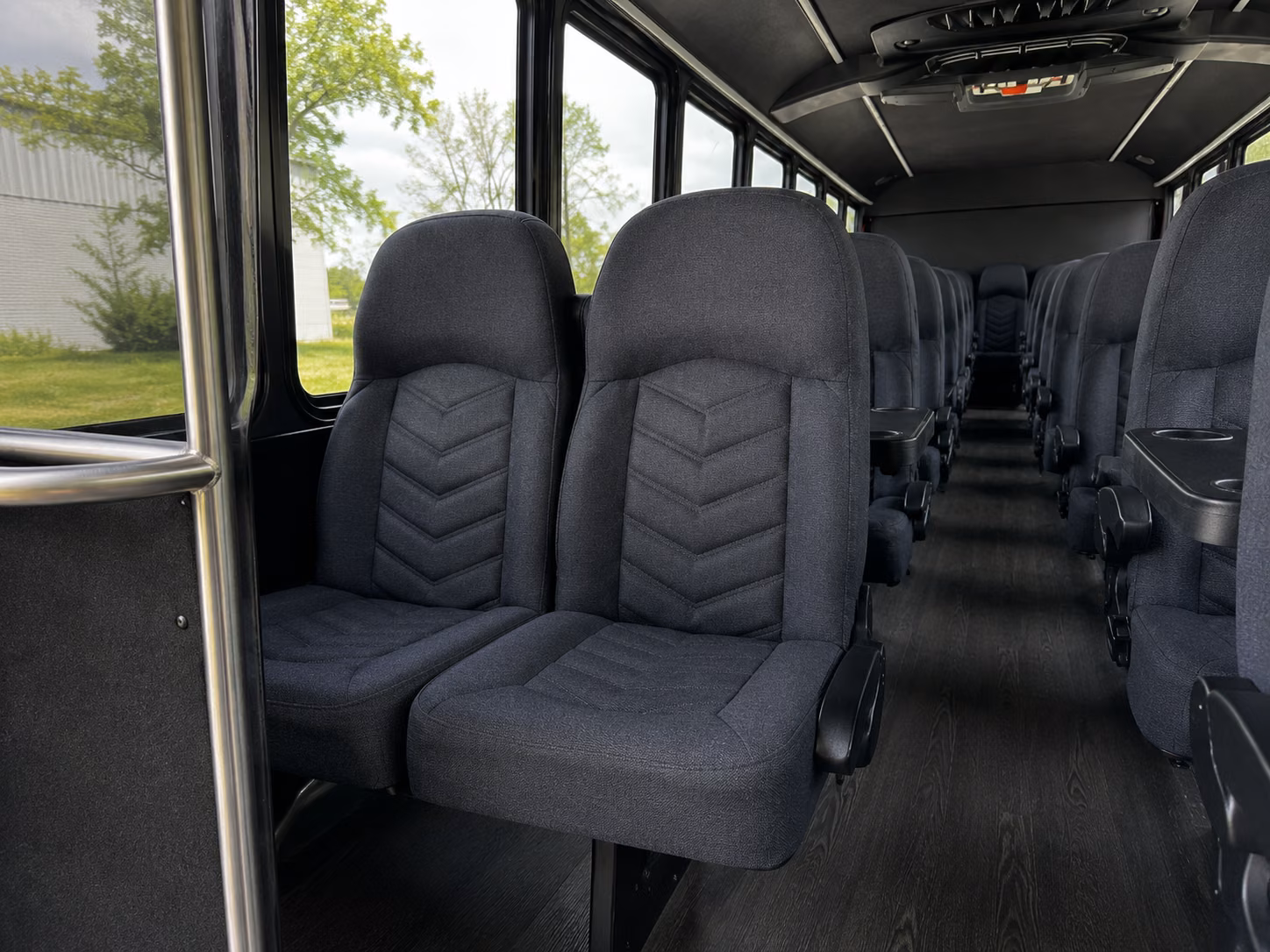 doral 20 passenger minibus interior