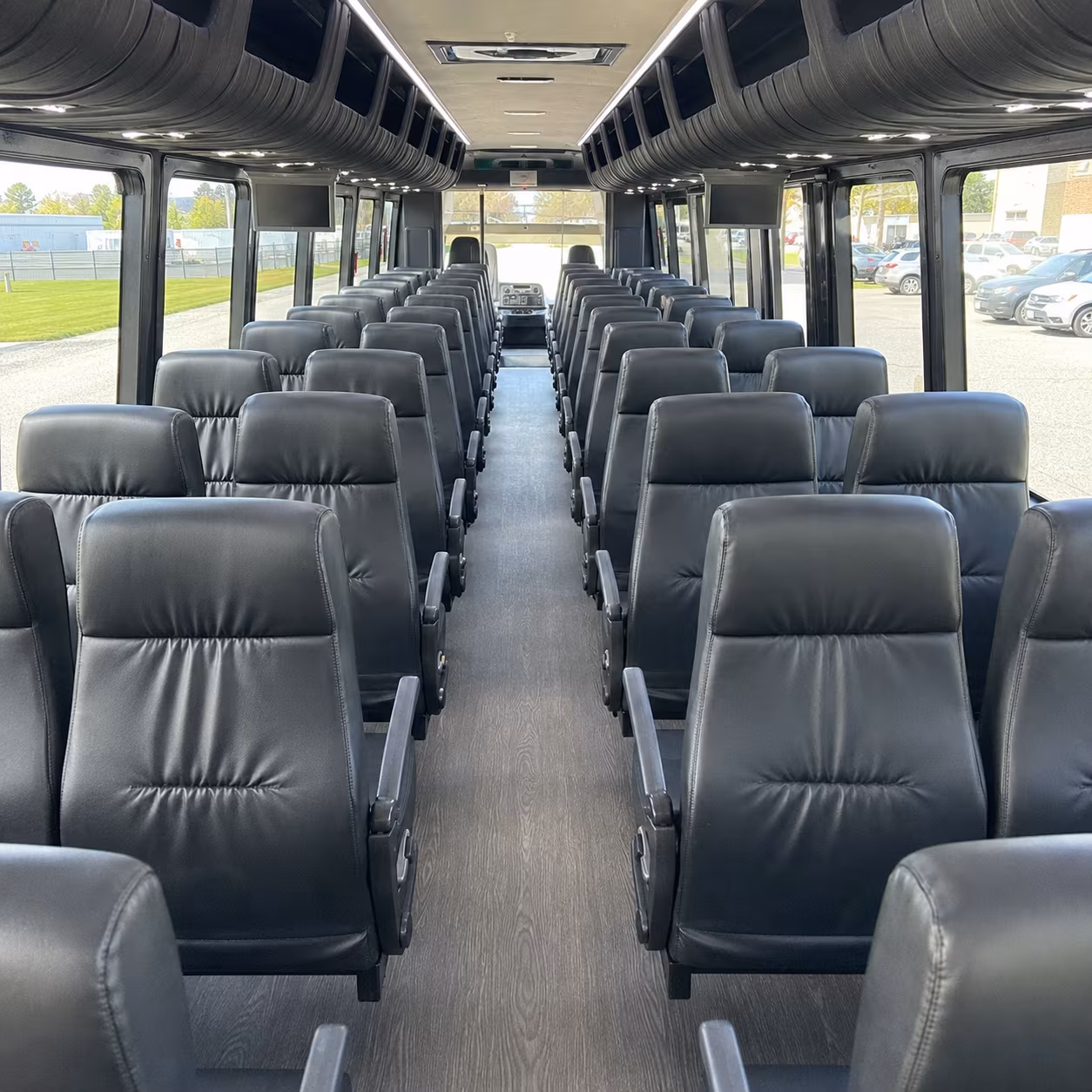 doral 25 passenger minibus inside