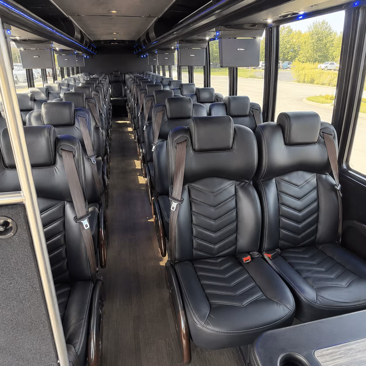 doral 30 passenger minibus inside