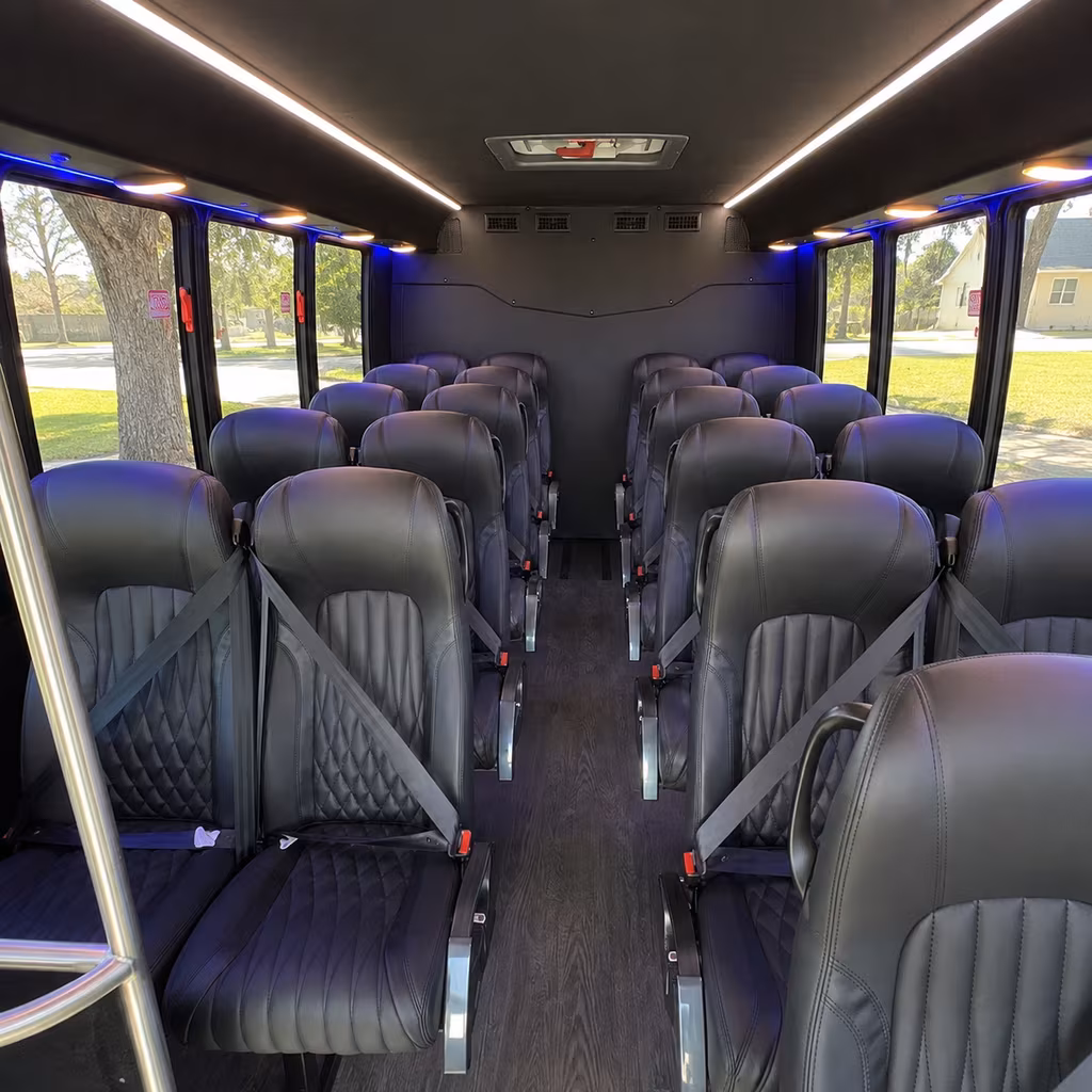 doral 30 passenger minibus interior