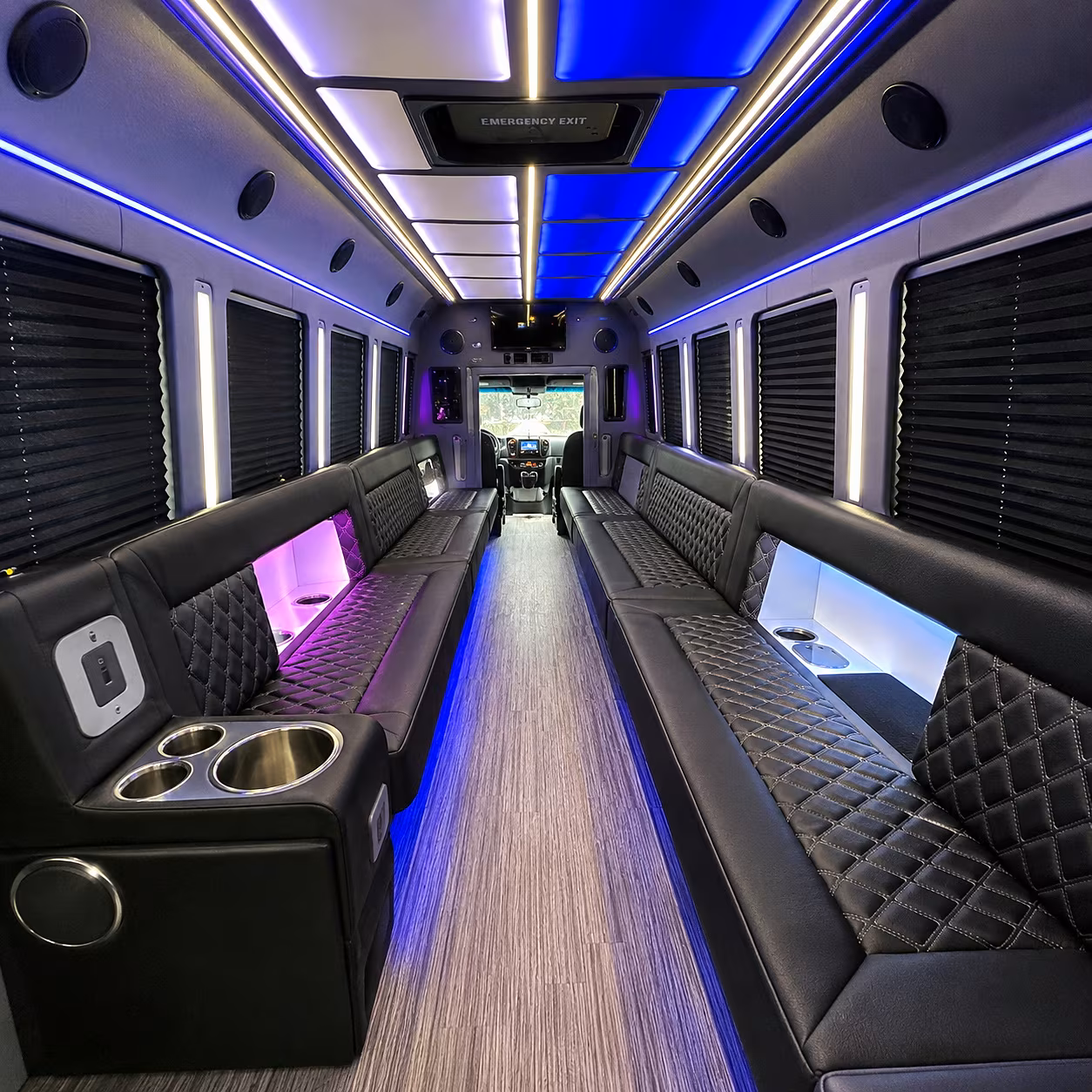 doral concert party bus rental