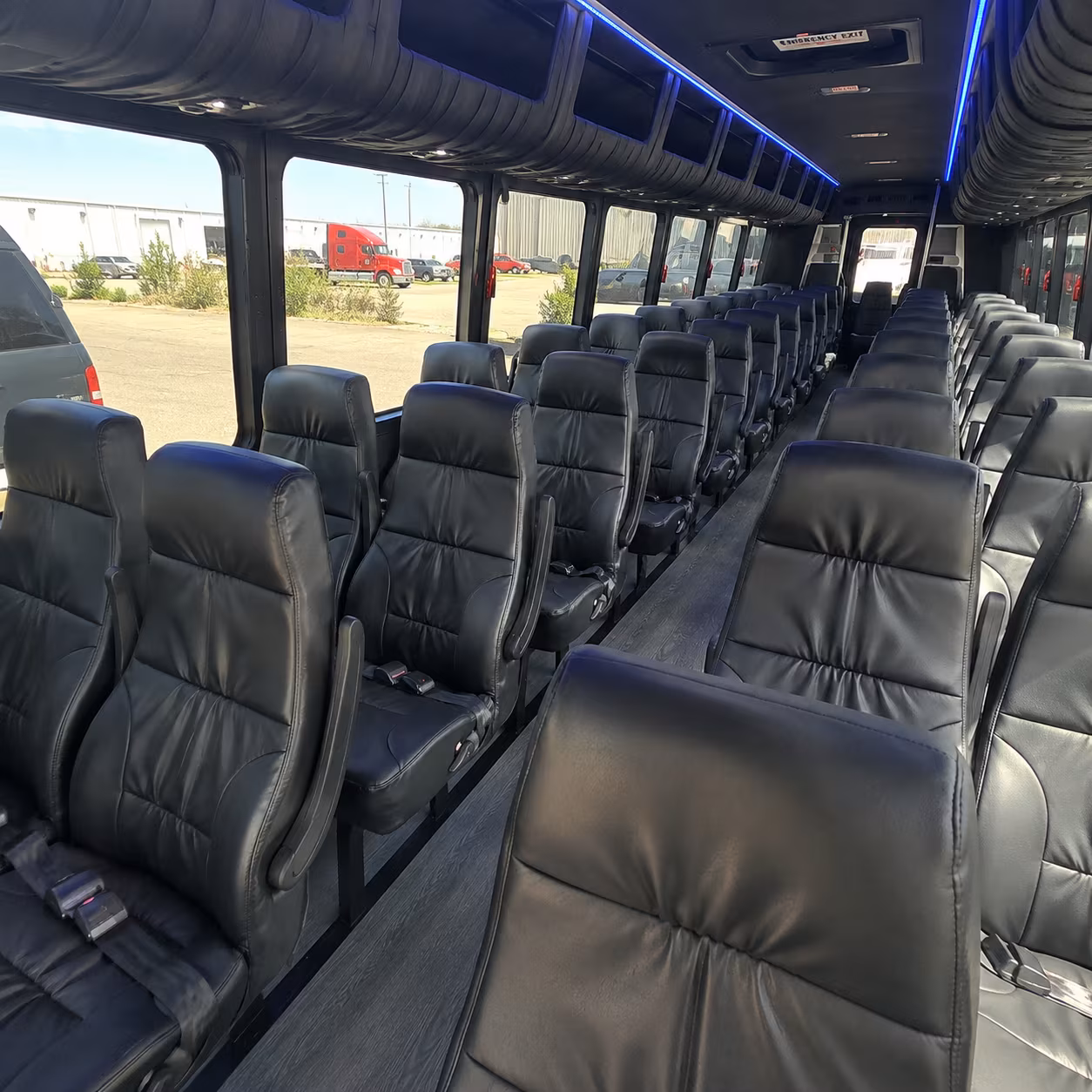 doral field trip transportation onboard seating