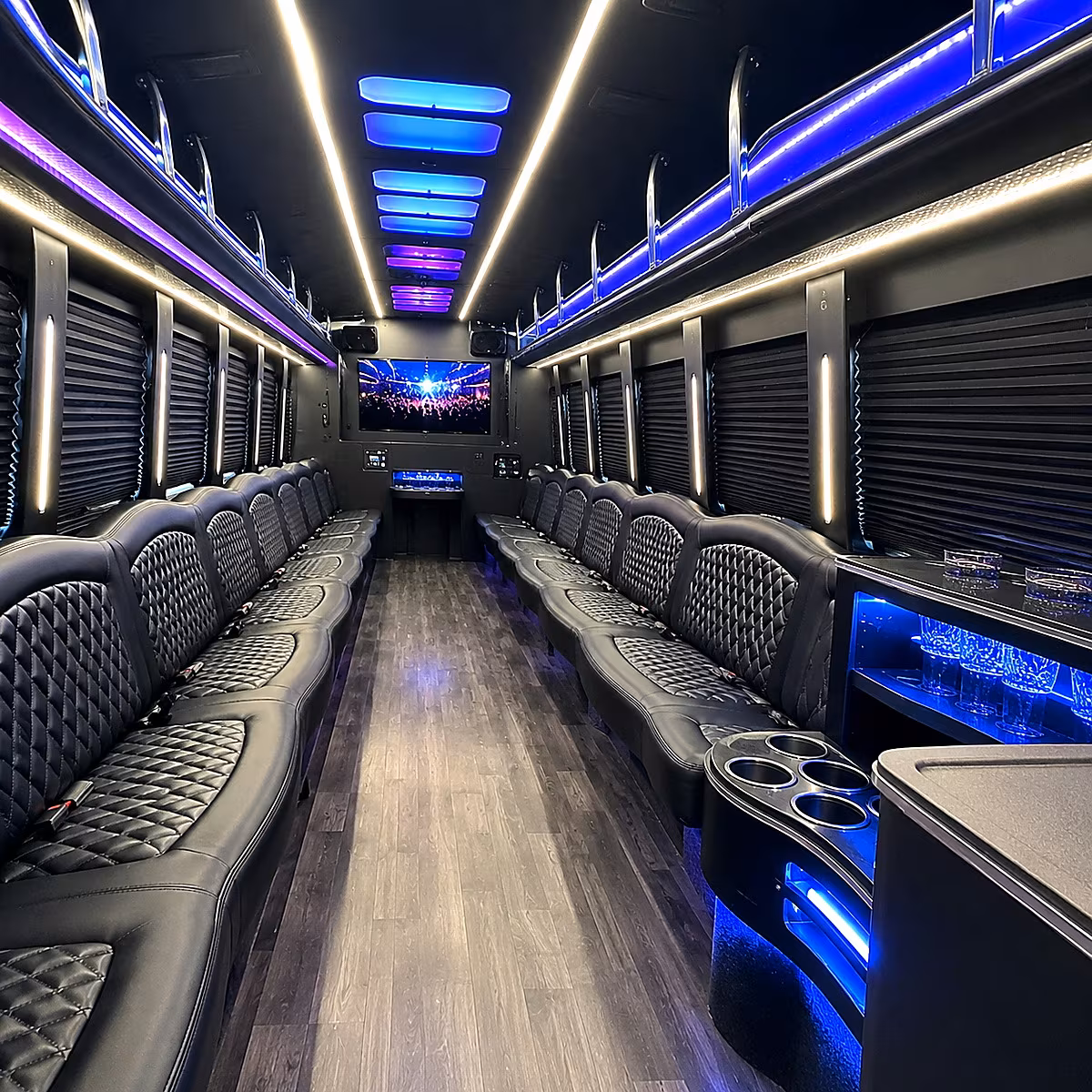 doral new years eve party bus rental