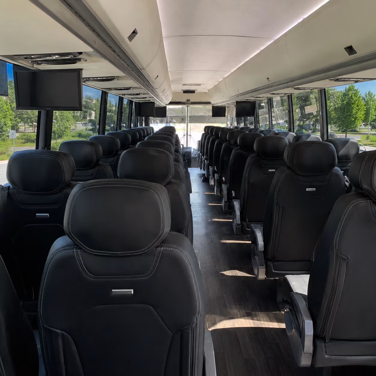 doral sporting event charter bus rental
