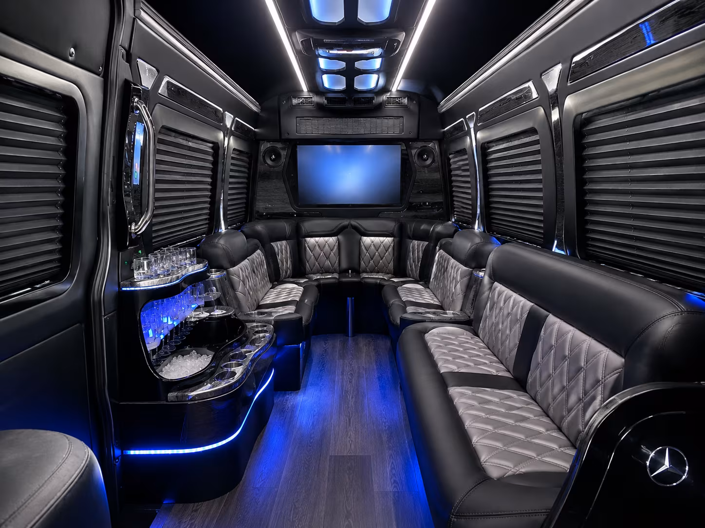 doral sporting event transportation onboard seating